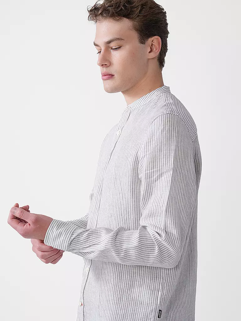 ECOALF | Leinenhemd Regular Fit DAVIDALF | weiss