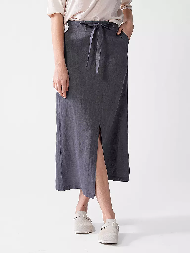 ECOALF | Leinenrock  | grau
