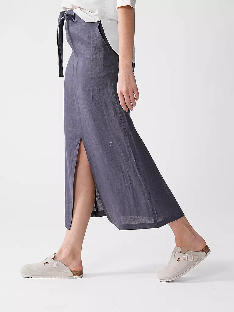ECOALF | Leinenrock  | grau