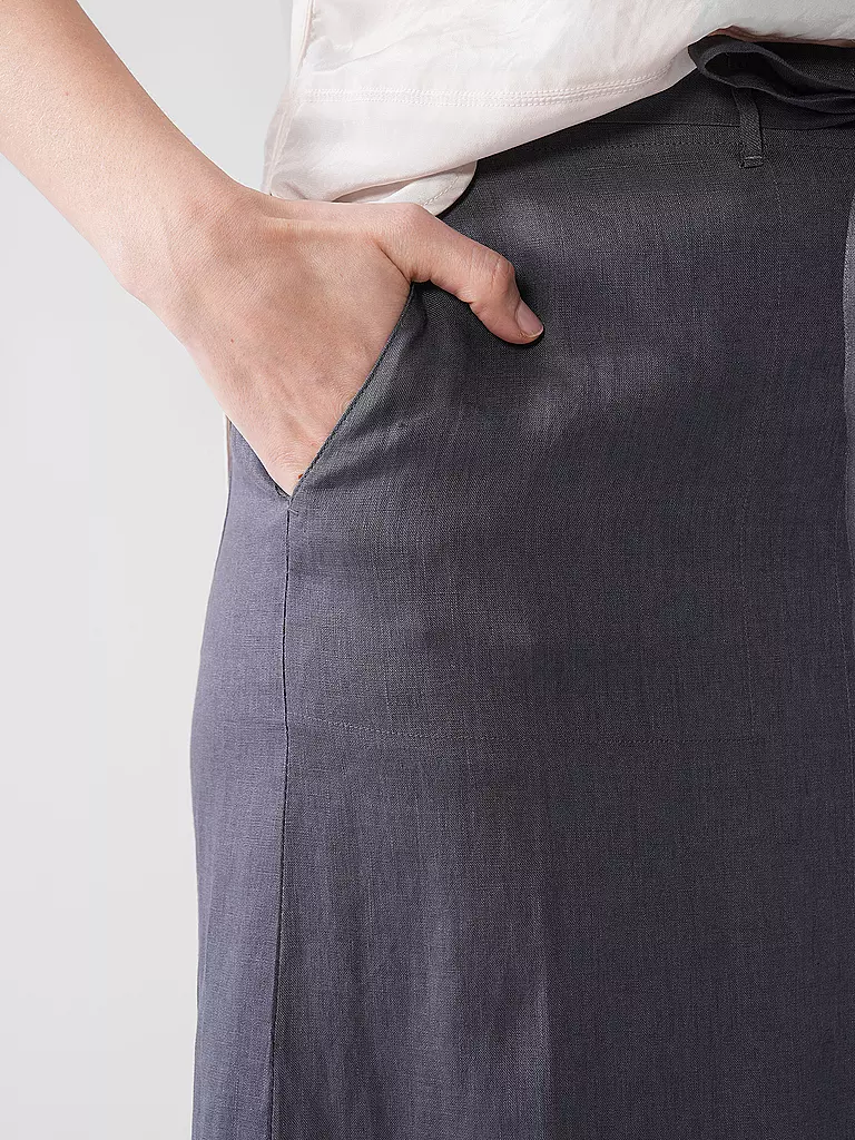 ECOALF | Leinenrock  | grau