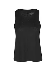 ECOALF | Leinentop HALDENALF | schwarz