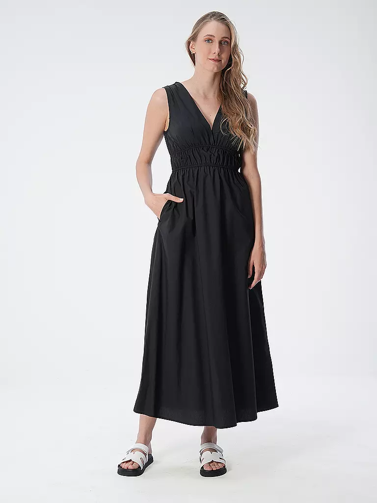 ECOALF | Midikleid BORNITEALF | schwarz