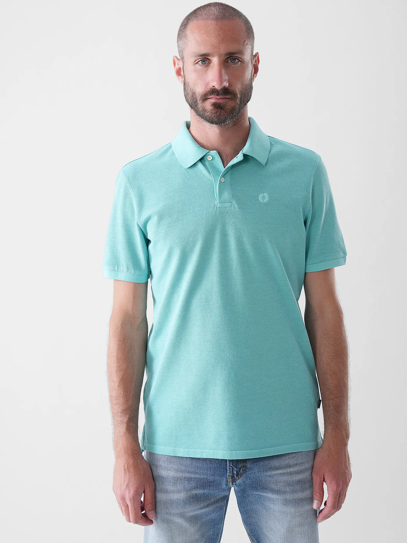 ECOALF | Poloshirt TEDANALF  | türkis