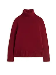 ECOALF | Rollkragenpullover  | dunkelrot