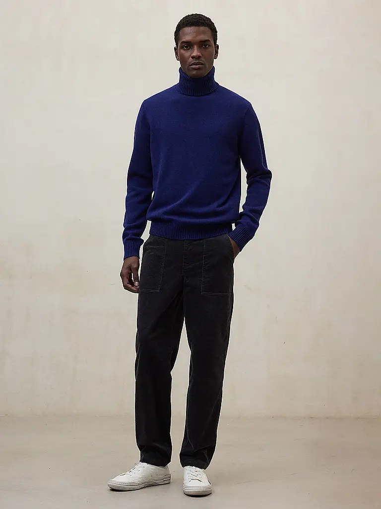 ECOALF | Rollkragenpullover  | Blau