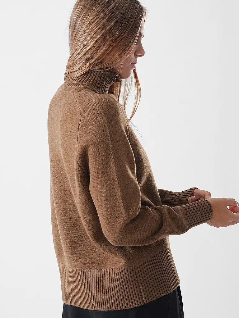 ECOALF | Rollkragenpullover  | camel