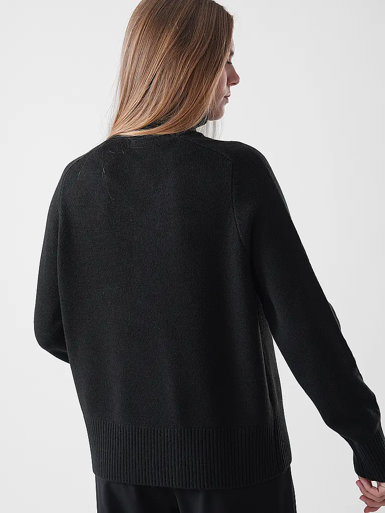 ECOALF | Rollkragenpullover  | schwarz