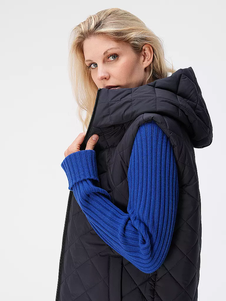 ECOALF | Steppgilet MARAALF | dunkelblau