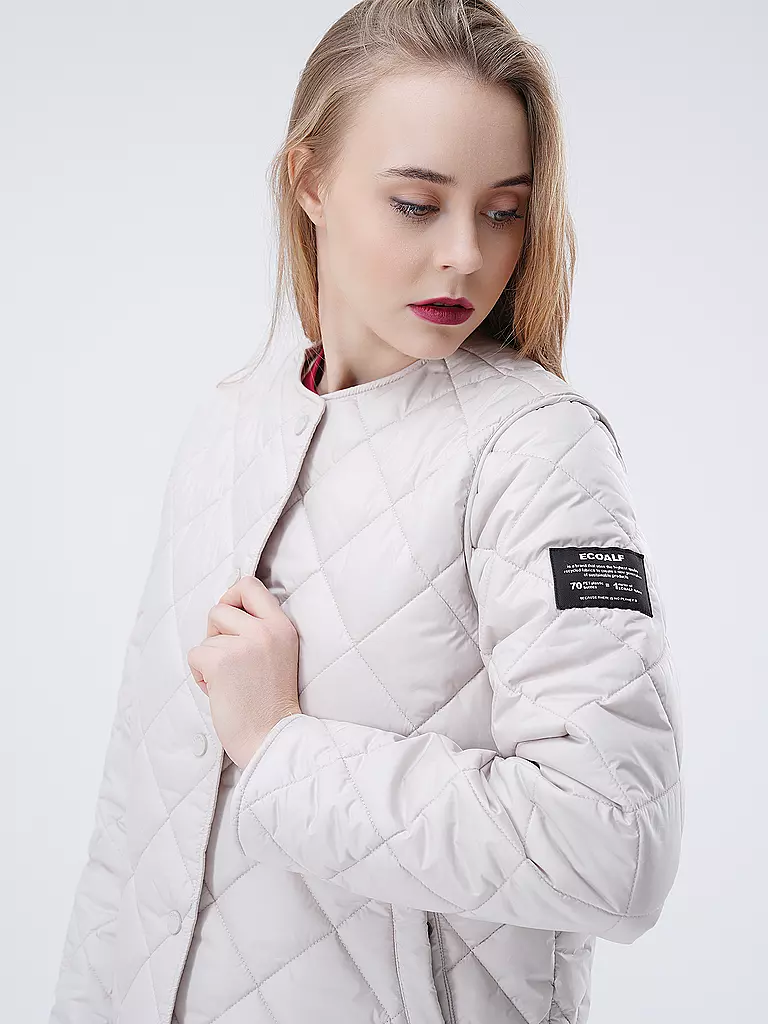 ECOALF | Steppjacke MUSAALF | creme