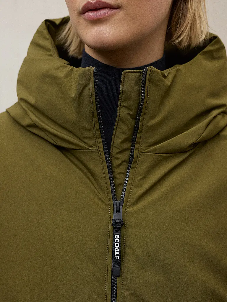 ECOALF | Steppmantel MATI | olive