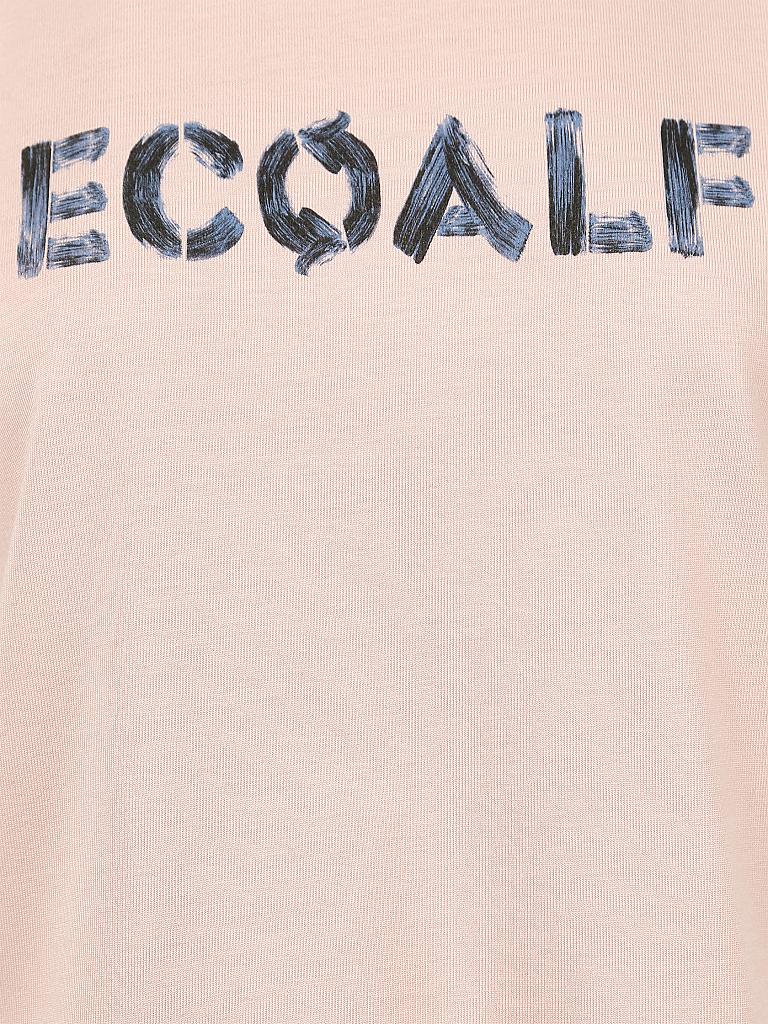 ECOALF | T Shirt " Lower Becouse " | rosa
