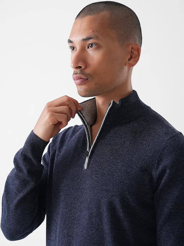 ECOALF | Troyer Pullover  | dunkelblau
