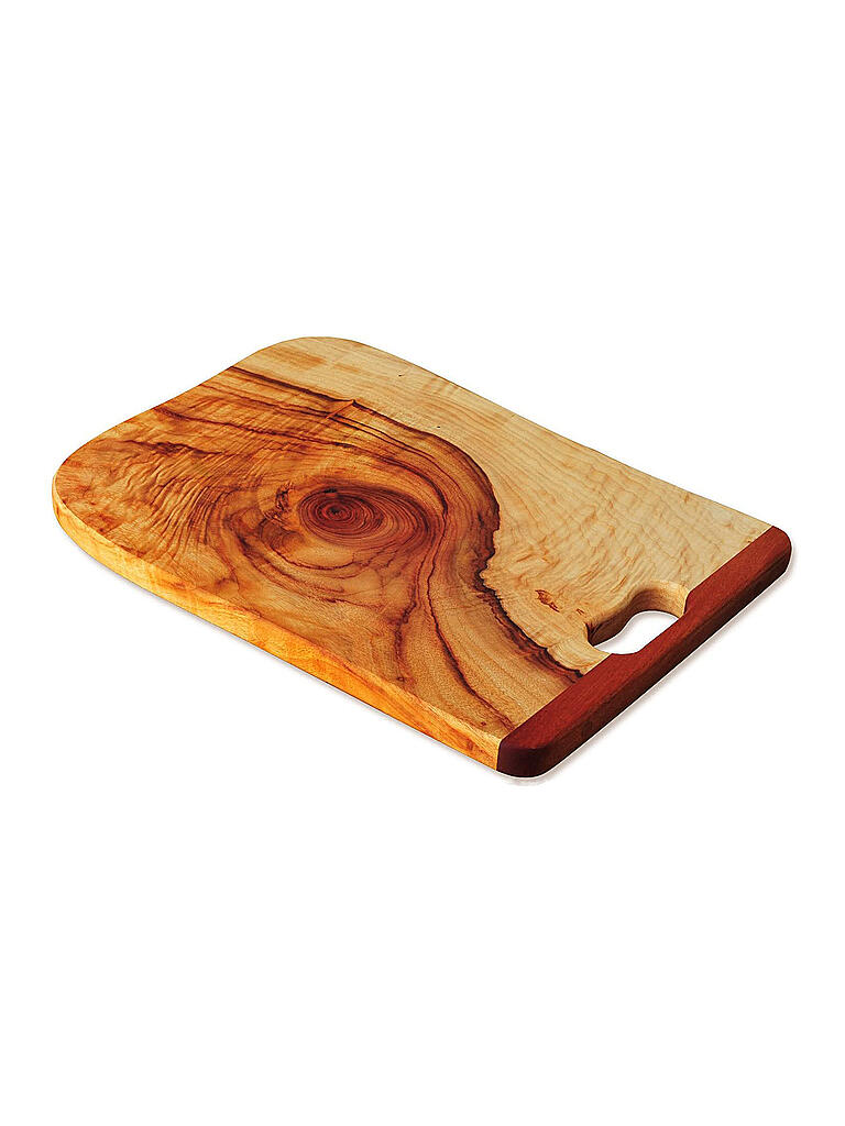 ECOBOARDS | Holz Schneidbrett Universal C EB004 43x28cm Kampfer Lorbeer | braun