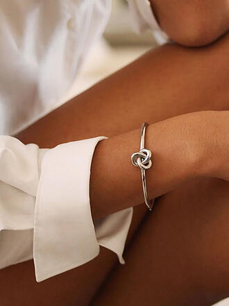 EDBLAD | Armreifen INFINITY KNOT BANGLE Steel 
