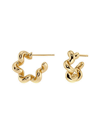 EDBLAD | Ohrringe SPIRAL HOOPS Small Gold
