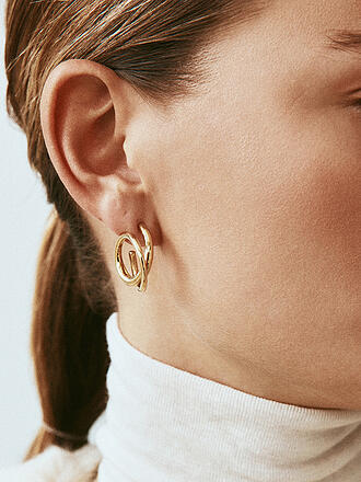 EDBLAD | Ohrringe NOUVEAU HOOPS Large Gold