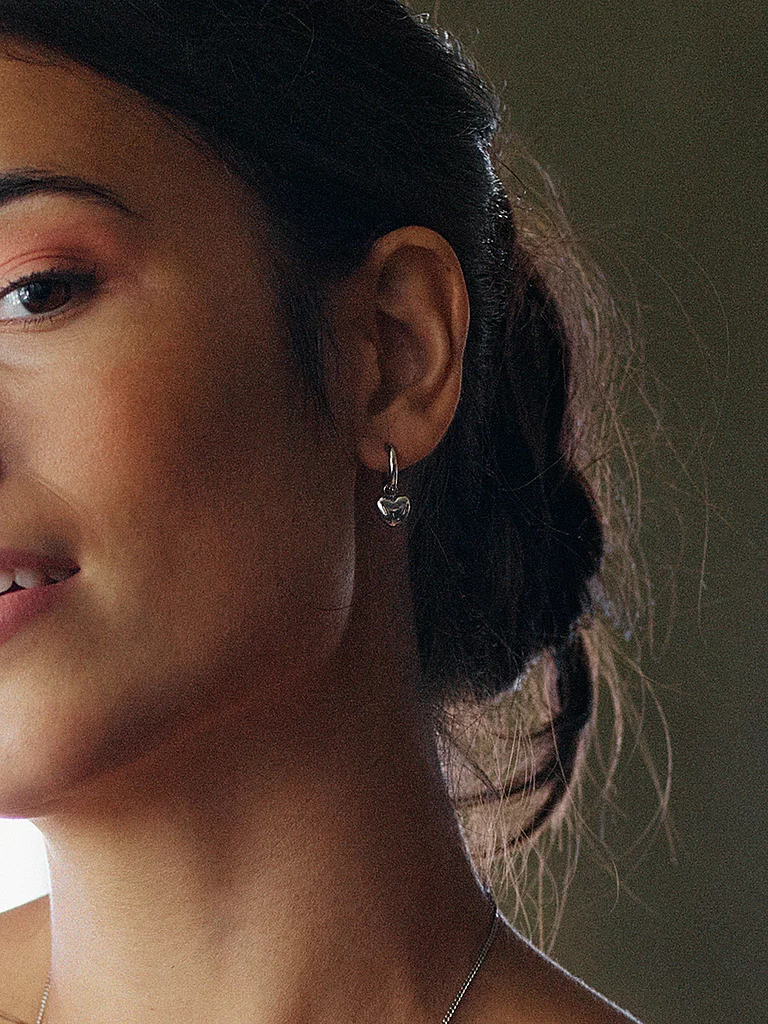 EDBLAD Ring BARLEY HOOPS Steel silber damen 2