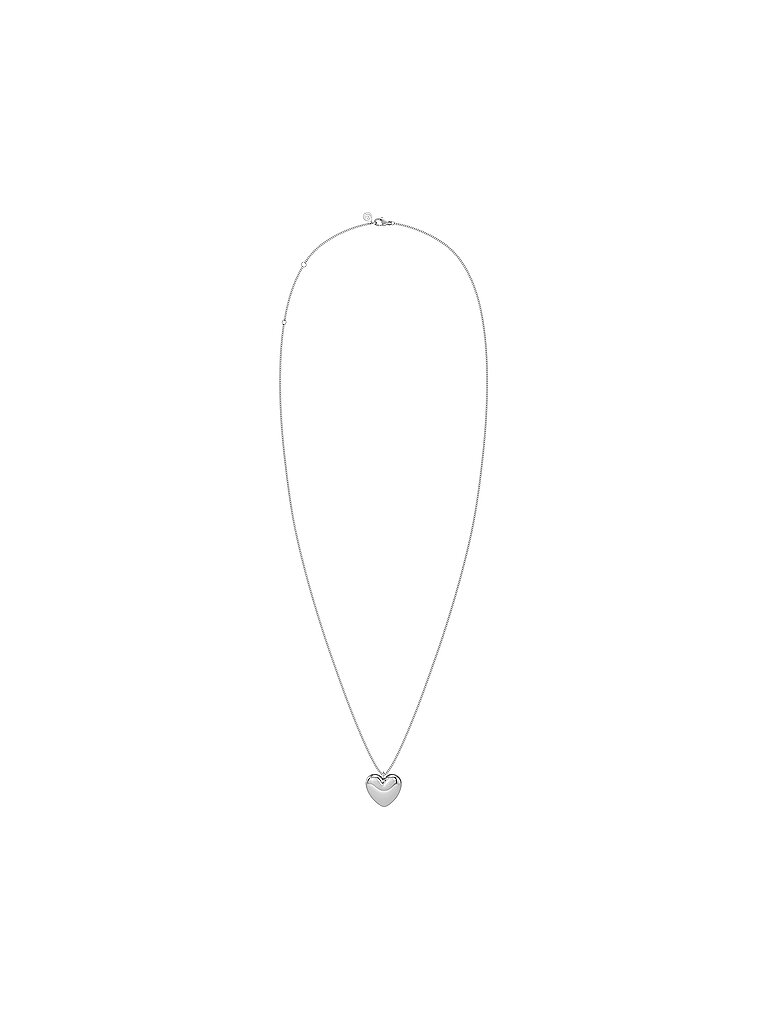 Halskette BARLEY NECKLACE Large Steel silber damen
