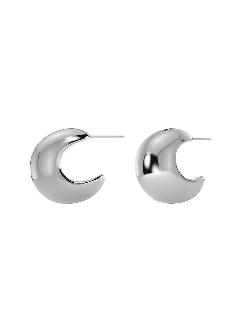 EDBLAD Creolen BOLD CREOLES Large Steel silber