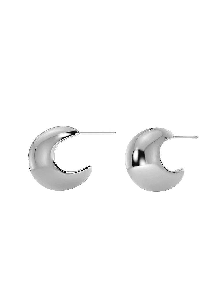 EDBLAD Creolen BOLD CREOLES Small Steel silber