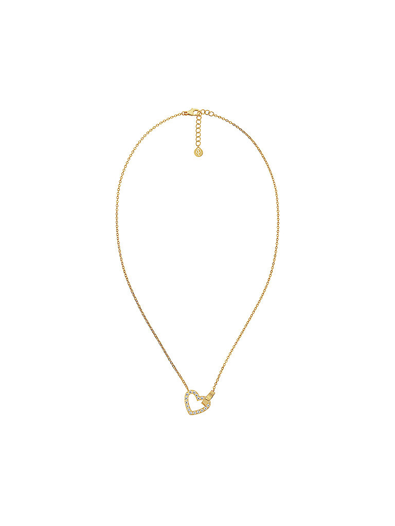 EDBLAD Halskette ETERNAL HEART NECKLACE Gold gold