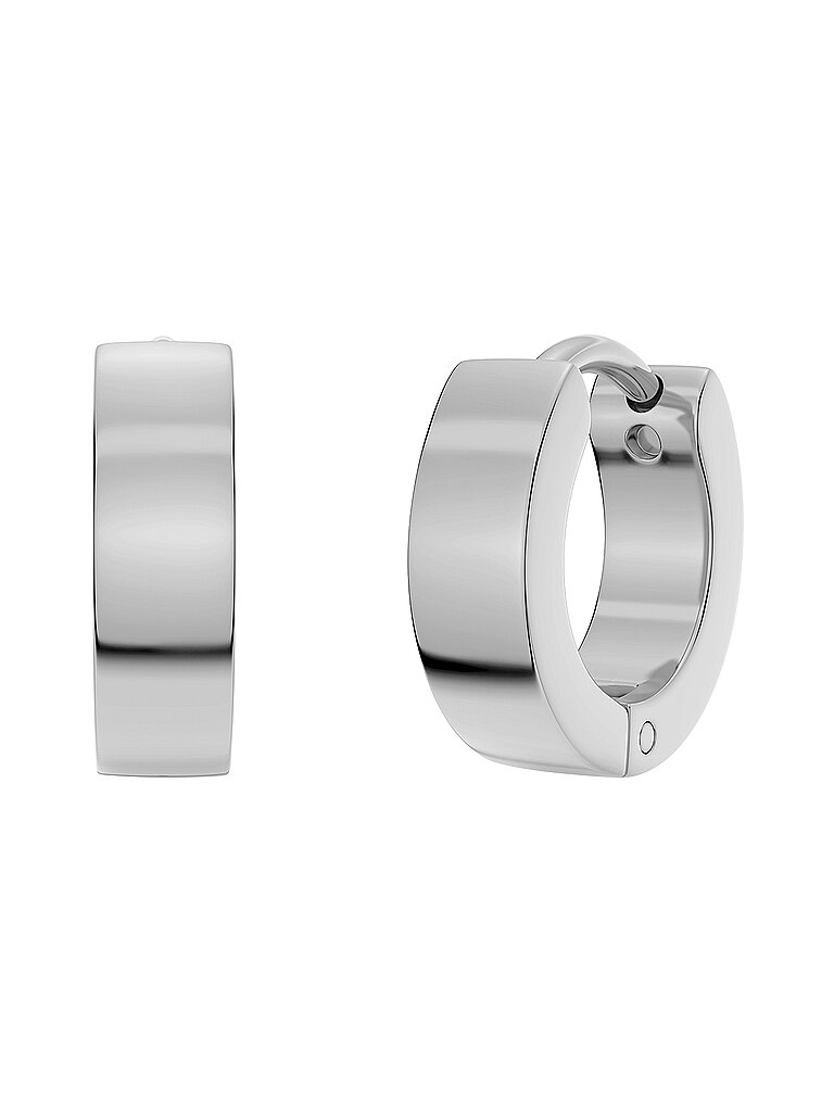 EDBLAD Ohrringe FAVE HOOPS Steel silber