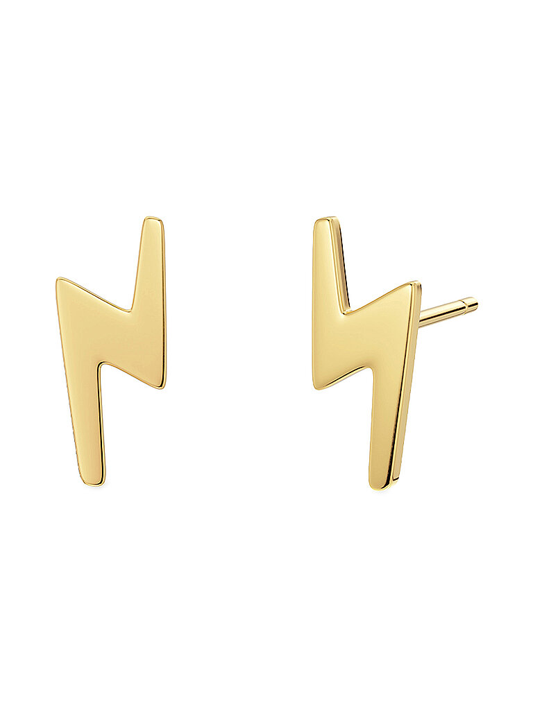 Ohrstecker LIGHTNING Gold gold damen