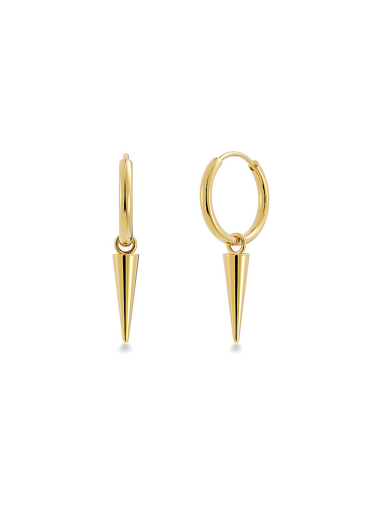 Ohrringe PEAK HOOPS Gold gold damen