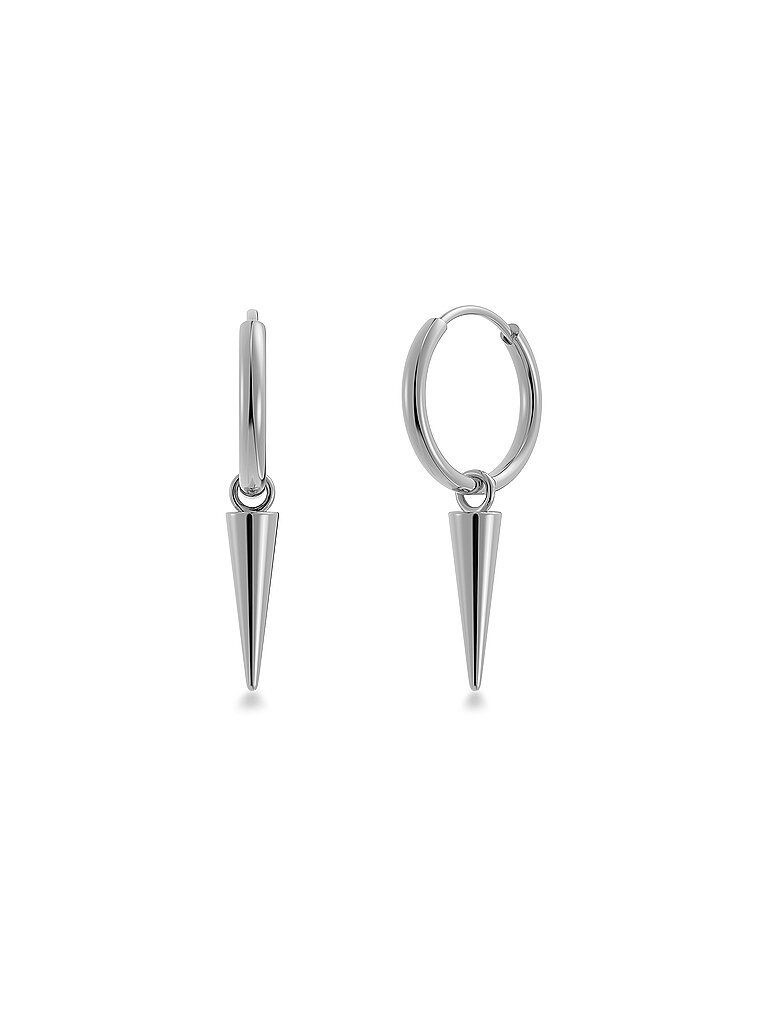 EDBLAD Ohrringe PEAK HOOPS Steel silber