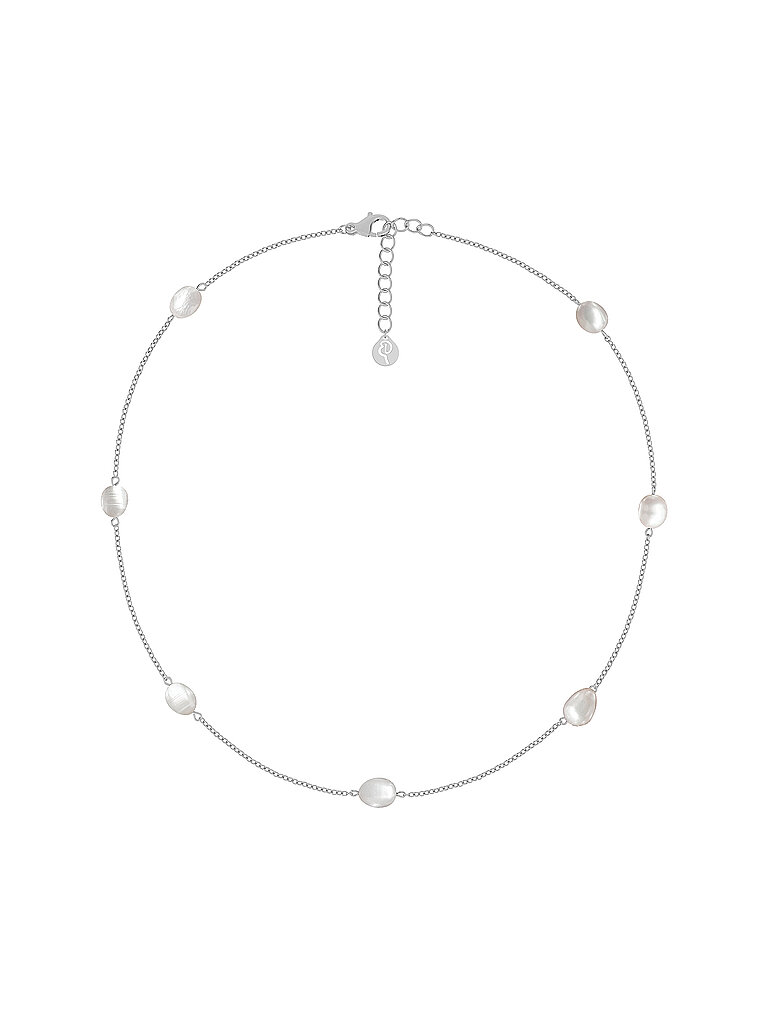 Halskette PERLA NECKLACE MULTI Steel silber damen