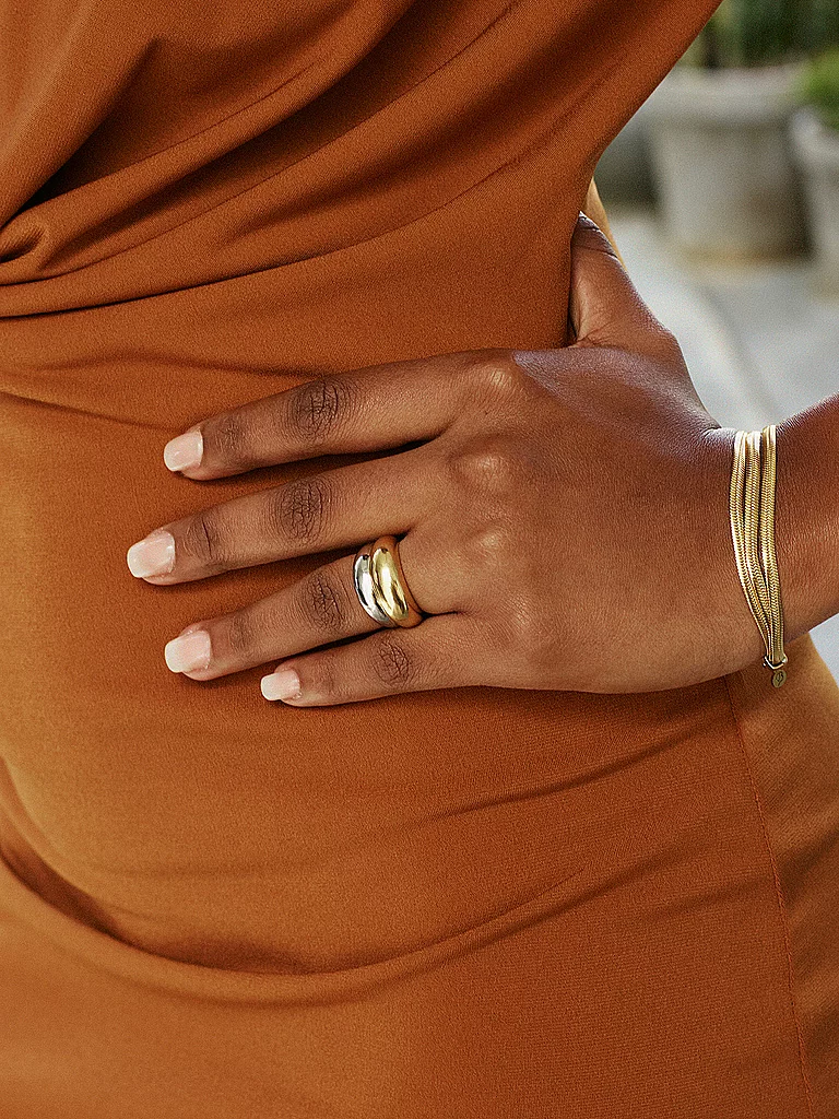 EDBLAD Ring FURO DUO Gold gold   M damen 2