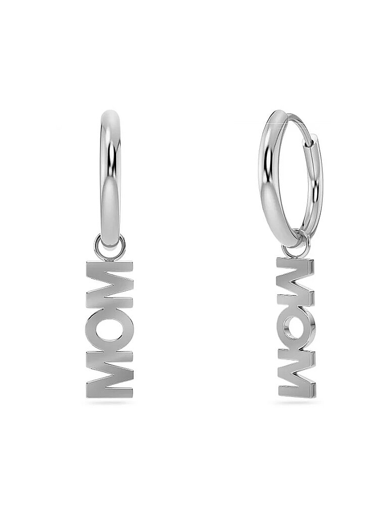 Ohrringe MOM Steel silber damen