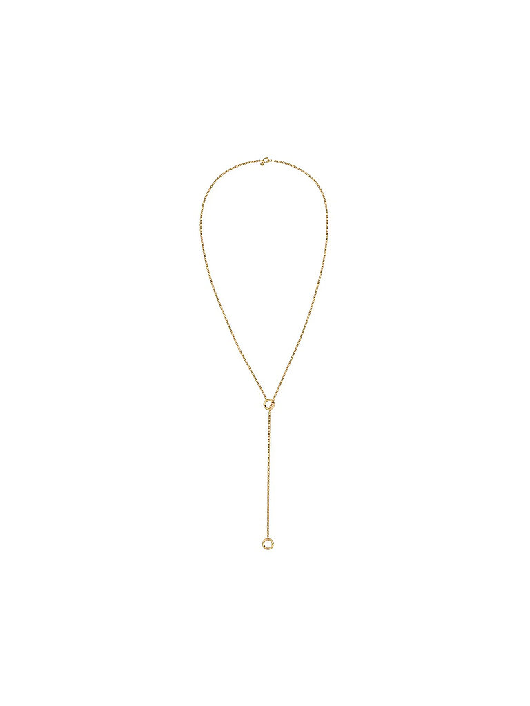 EDBLAD Halskette LOOP CHARM CHAIN Small  gold