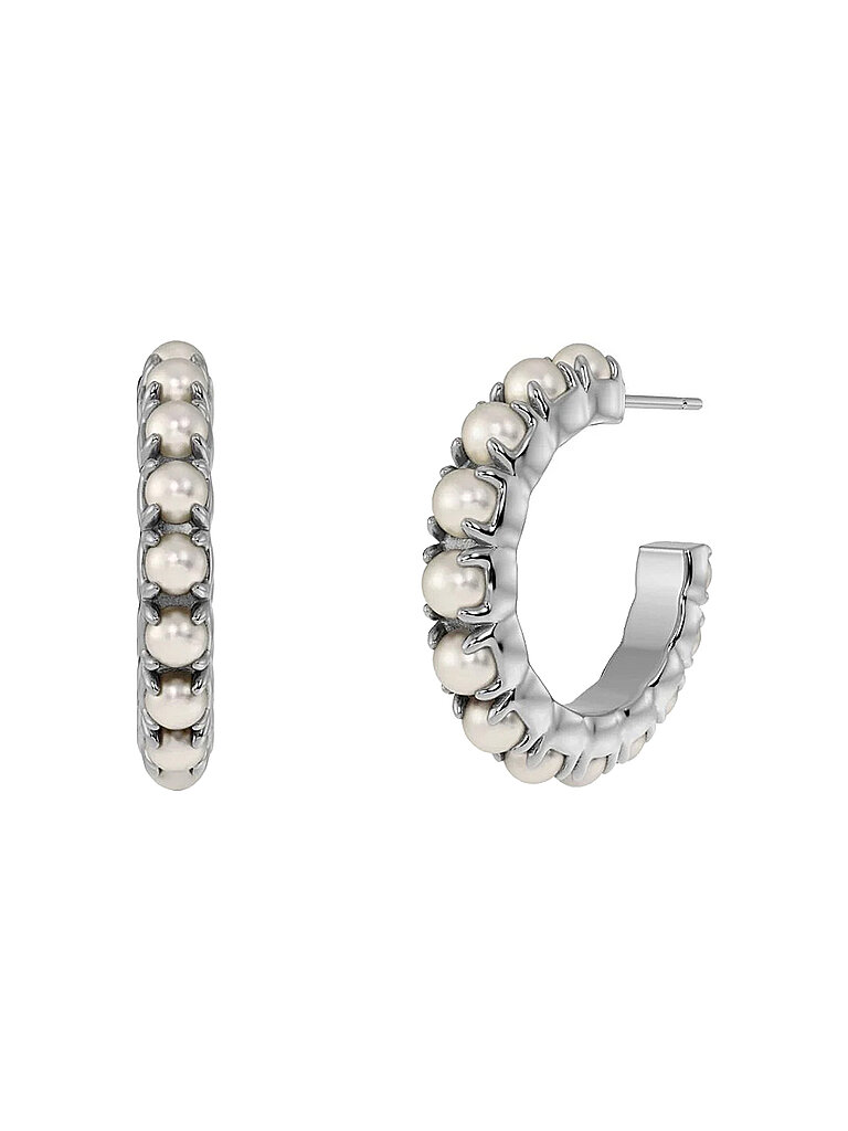 EDBLAD Ohrringe LILO HOOPS Large Steel silber
