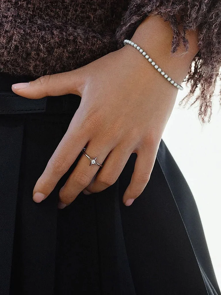 Edblad Lilo Bracelet Multi Silver Steel S 2