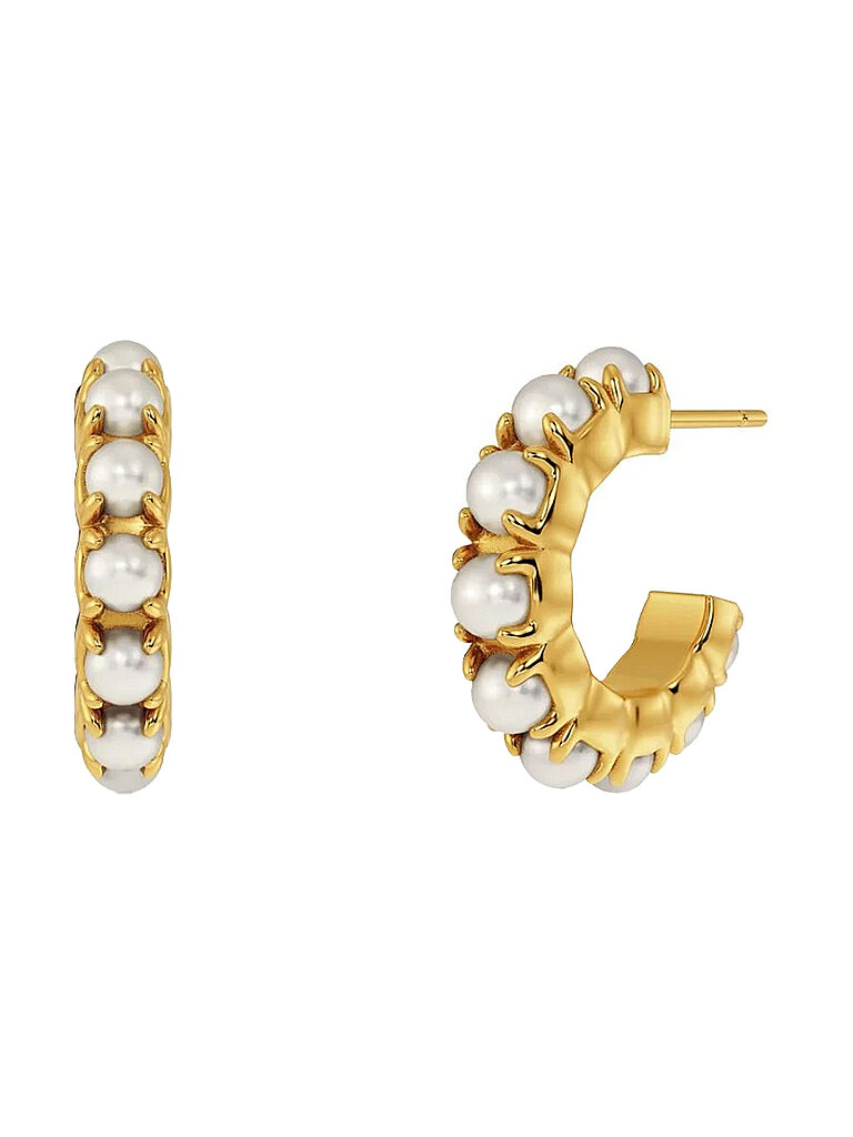 EDBLAD Ohrringe Lilo Hoops Small Steel gold