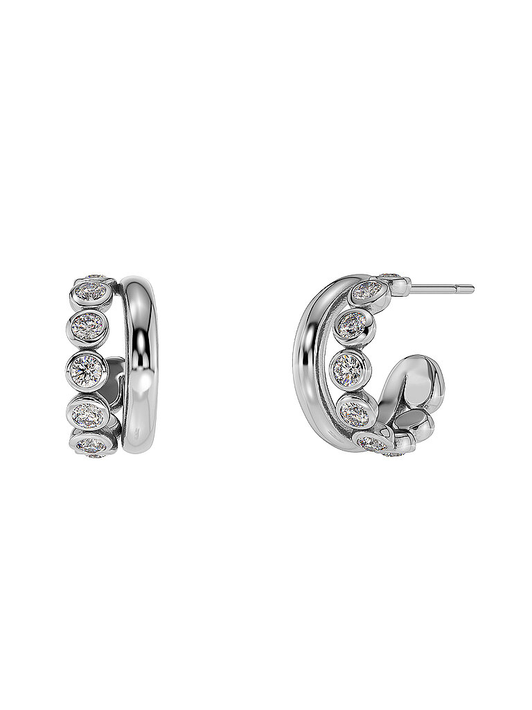 Ohrringe GRACE Small steel silber damen
