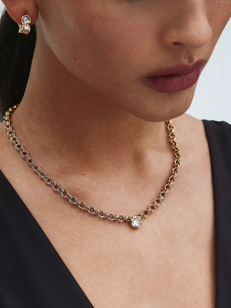 EDBLAD Halskette OCEAN Large gold gold damen 2