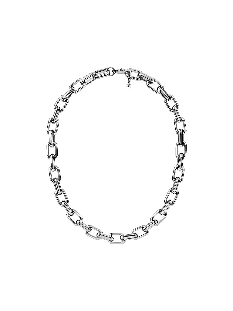 Halskette BOX CHAIN MAXI Steel silber damen