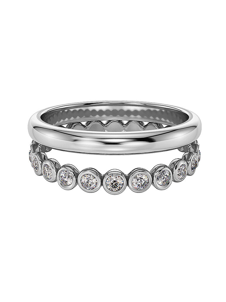 Ring GRACE steel silber XS damen