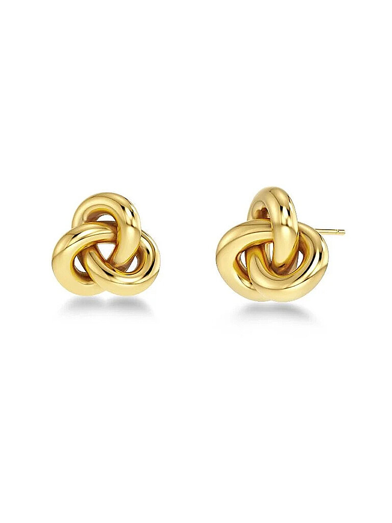 Ohrstecker INFINITY KNOT Small Gold gold damen