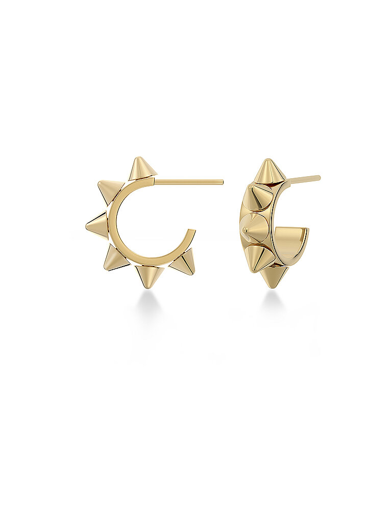 EDBLAD Ohrringe PEAK CREOLES MINI Gold gold