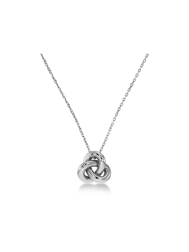 EDBLAD Halskette INFINITY KNOT Small Steel  silber