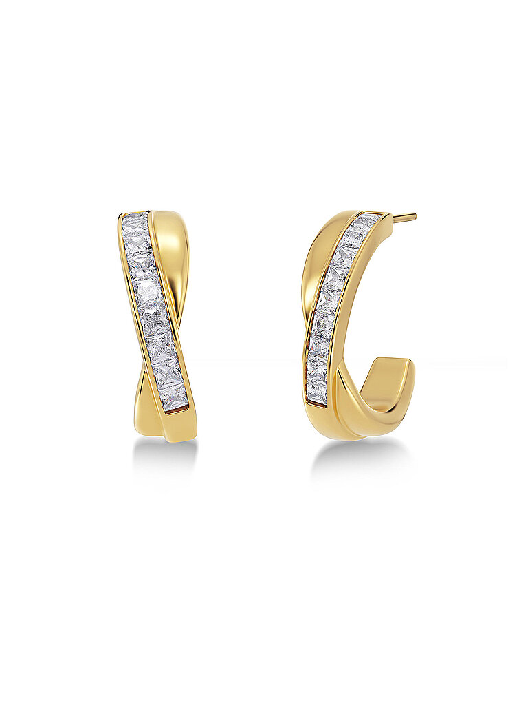 EDBLAD Ohrringe ANDORRA CREOLES DUO Large Gold gold
