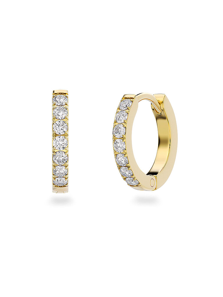 EDBLAD Ohrringe GLOW HOOPS Medium Gold  gold