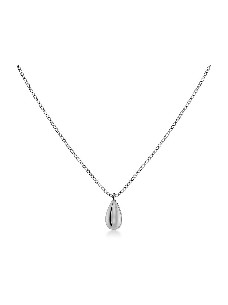 EDBLAD Mini-Halskette DROP Steel silber