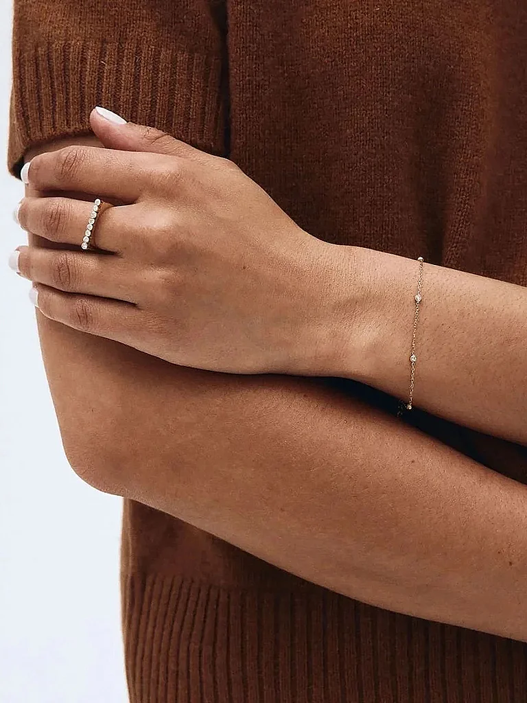 EDBLAD Armband PETITE BRACELET Gold  gold damen 2