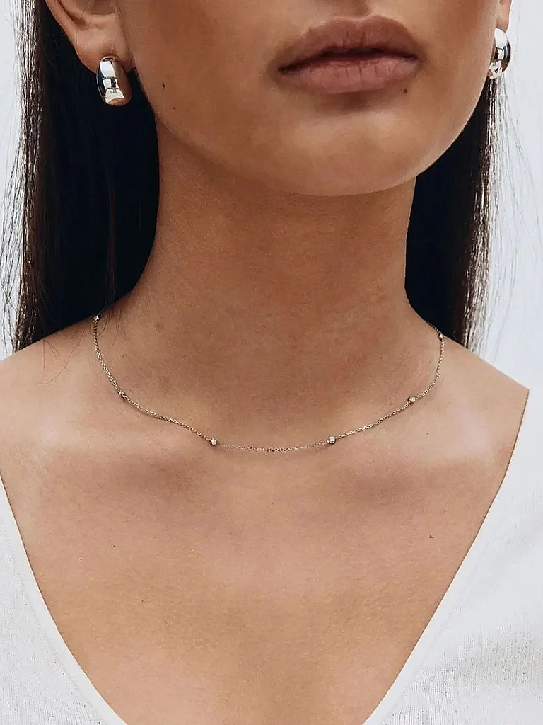 Edblad Petite Necklace Steel Silver 2
