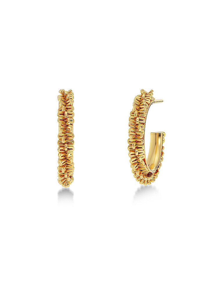 EDBLAD Ohrringe TINSEL CREOLES Small Gold gold