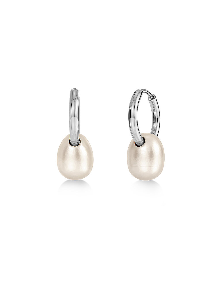 EDBLAD Ohrringe BREEZE HOOPS Small Silver silber